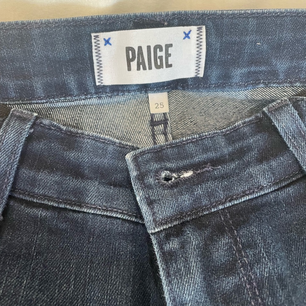 Paige maternity jean dark wash size 25